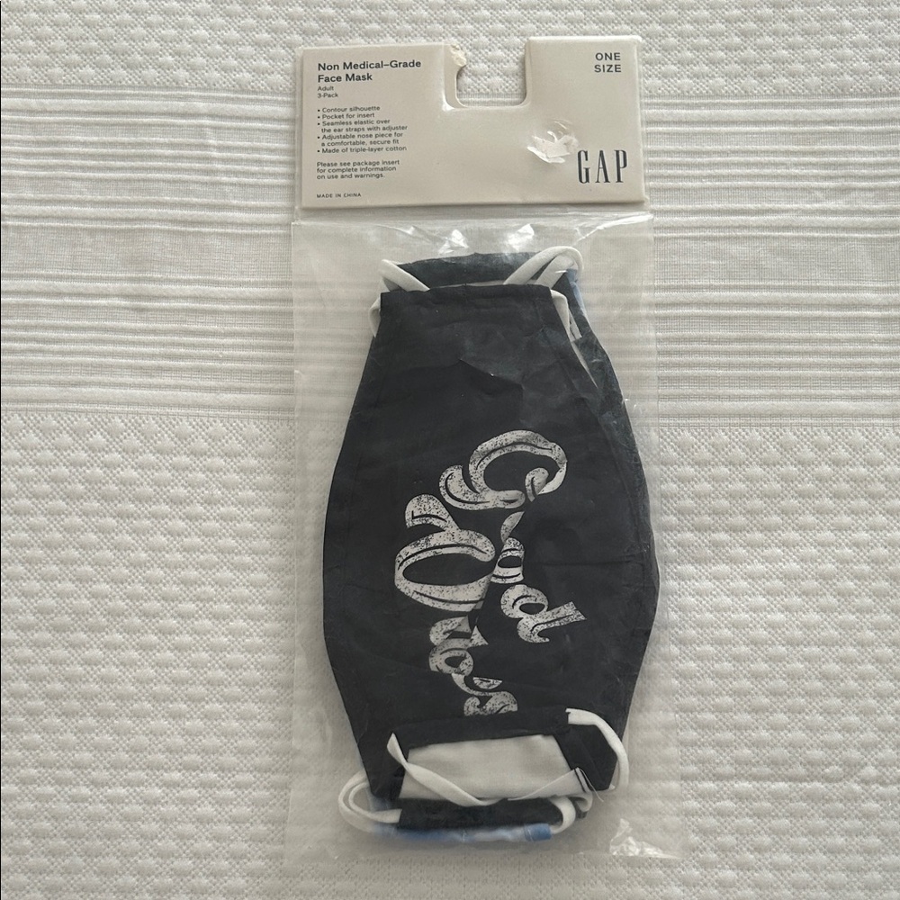 GAP 3pk Blue Face Masks